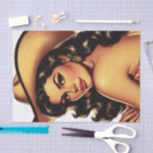 Schattigee land-pin-up tissuepapier (Craft)
