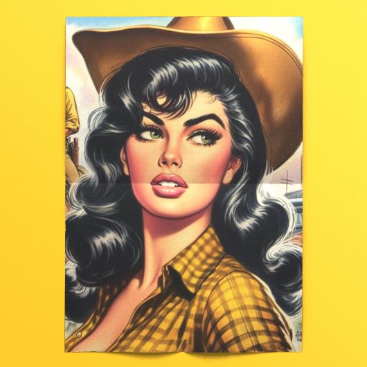 Schattigee  land Pin-up Tissuepapier