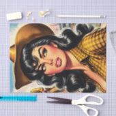 Schattigee  land Pin-up Tissuepapier (Craft)