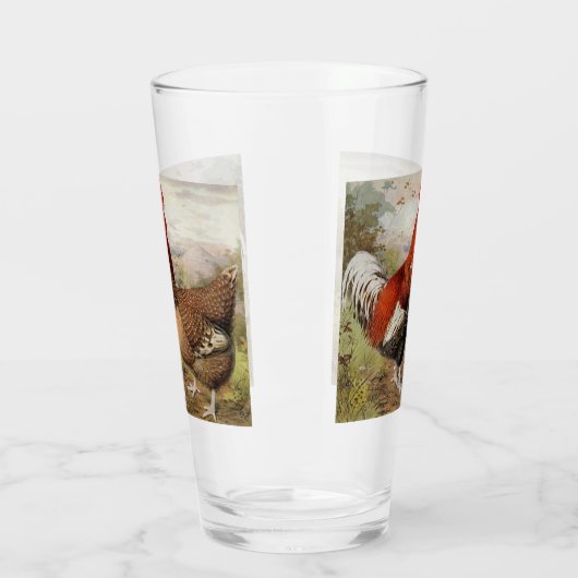 Schattigee  landhaan bril glas (Links)