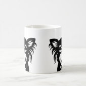 Schattigee langharige Chihuahua cartoon Koffiemok (Center)