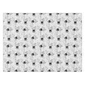 Schattigee langharige teckel worst hond tafelkleed (Voorkant (Horizontaal))