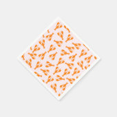 Schattigee langoest papieren servetten (Hoek)