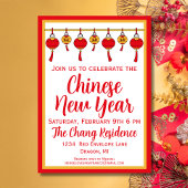 Schattigee lantaarn Chinees Nieuwjaar Kaart