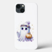 Schattigee Lavendar Paarse Ghost Halloween Spooky  Case-Mate iPhone Case (Achterkant)