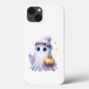 Schattigee Lavendar Paarse Ghost Halloween Spooky  Case-Mate iPhone Case