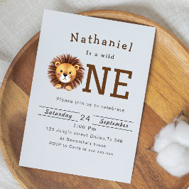 Schattigee Leeuw verjaardag Kaart