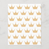 Schattigee Leeuwenkoning Baby Voorspellingen en Ad (Achterkant)