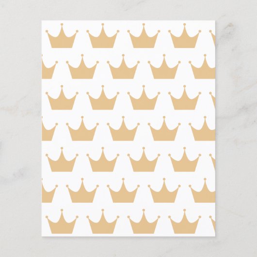 Schattigee Leeuwenkoning Baby Voorspellingen en Ad (Achterkant)