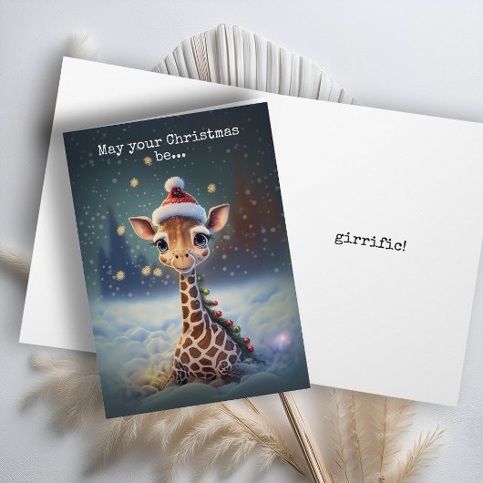 Schattigee Legendary Dragon Christmas-Kaart Feestdagen Kaart