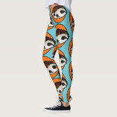 SCHATTIGEE LEGGINGS VAN HET GRAFISCH PATROON VAN D (Links)