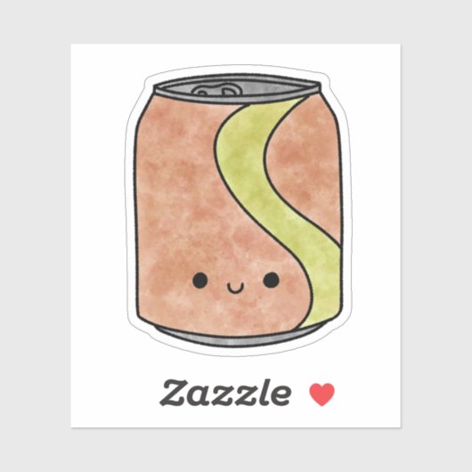 Schattigee lekkere coke sticker (Vel)