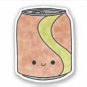 Schattigee lekkere coke sticker (Voorkant)