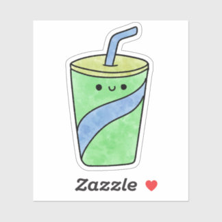Schattigee lekkere frisdrank sticker