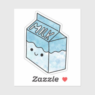 Schattigee lekkere melk sticker