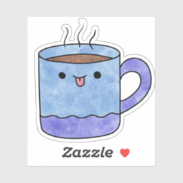 Schattigee lekkere warme chocolademelk sticker