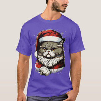 Schattigee lelijke kerstkat cadeau grappige kat ke t-shirt