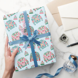 Schattigee lelijke kersttruien cadeaupapier