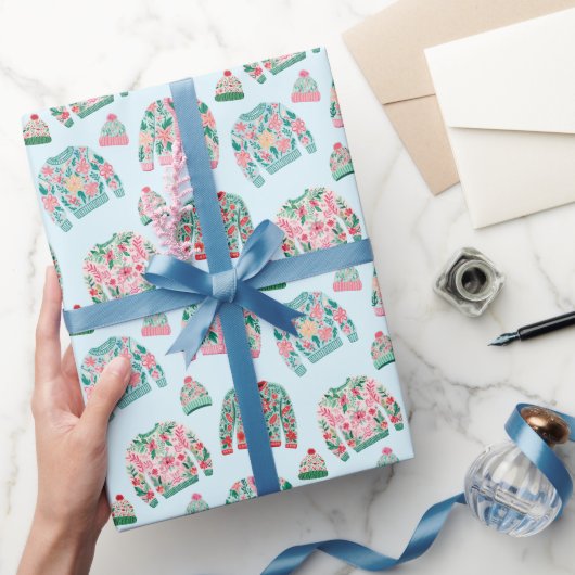 Schattigee lelijke kersttruien cadeaupapier (Geschenken)