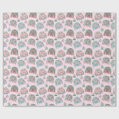 Schattigee lelijke kersttruien cadeaupapier (Vlak)