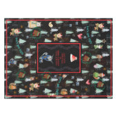 Schattigee Lelijke Trui Kerstfeest Noordse Dieren Tafelkleed (Voorkant (Horizontaal))