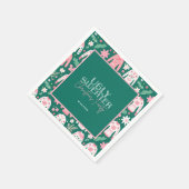 Schattigee lelijke trui kerstfeest servet (Hoek)