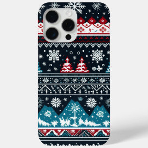 Schattigee lelijke trui Pattern Christmas iPhone 15 Pro Max Hoesje