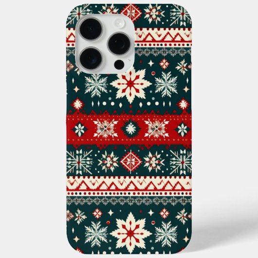 Schattigee lelijke trui Pattern Christmas Case-Mate iPhone Case (Achterkant)
