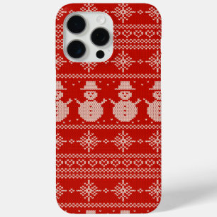 Schattigee lelijke trui Pattern Christmas iPhone 15 Pro Max Hoesje