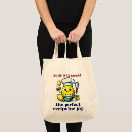 Schattigee Lemon Chef Bakken Joyful Delights Tote Bag
