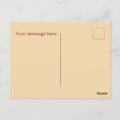 Schattigee Lemon Meringue Pie toevoegen bericht Briefkaart (Achterkant)