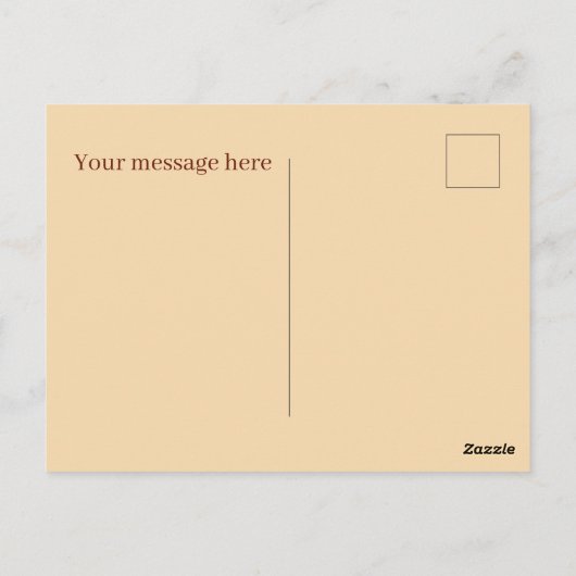 Schattigee Lemon Meringue Pie toevoegen bericht Briefkaart (Achterkant)