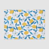 Schattigee Lemon Sketch Hand getrokken tissue papi Tissuepapier (Voorkant)