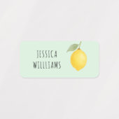 Schattigee Lemon Summer Terug naar School Kleding  Labels (Design 2)