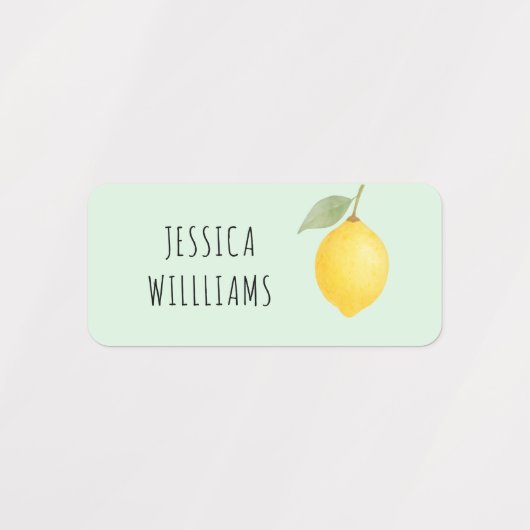 Schattigee Lemon Summer Terug naar School Kleding  Labels (Design 2)