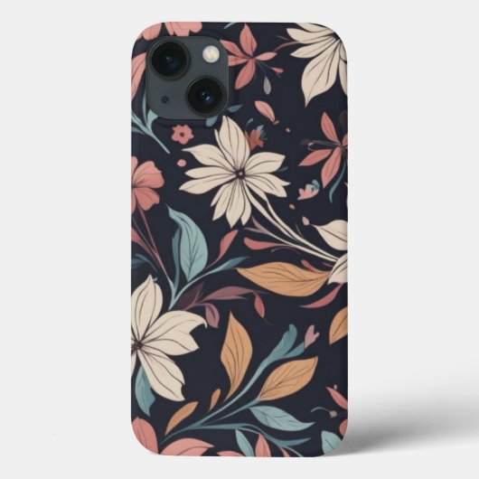 Schattigee lente kleurrijke bloemenpatroon bloemen Case-Mate iPhone case (Achterkant)