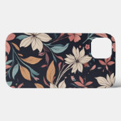Schattigee lente kleurrijke bloemenpatroon bloemen Case-Mate iPhone case (Achterkant (horizontaal))