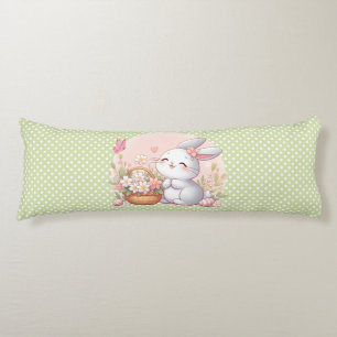 Schattigee lente/paashaas met ei lichaamskussen