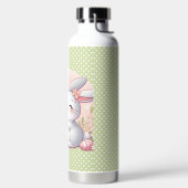 Schattigee lente/paashaas met ei waterfles (Links)