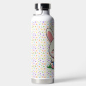 Schattigee lente/paashaas met ei waterfles (Rechts)