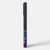 Schattigee lente Uil & aangepaste Naam Case-Mate iPhone Case (Achterkant / Links)