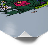 Schattigee lenteheks perfect poster (Hoek)