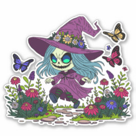 Schattigee lenteheks sticker