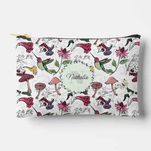 Schattigee lentetuin Hummingbird Floral make-up ta Etui