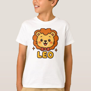 Schattigee Leo Zodiac Lion – Cartoon Astrologie On T-shirt