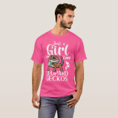 Schattigee Leopard Gecko's voor Vrouwen Kind Jonge T-shirt (Voorkant volledig)