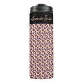 Schattigee Leopard Pattern Thermal Tumbler Thermosbeker (Voorkant)