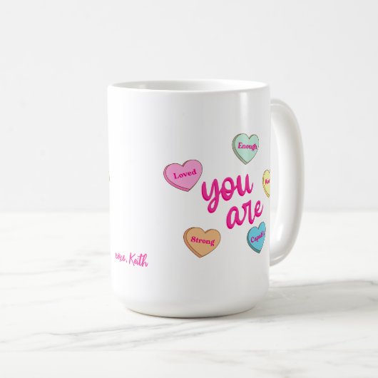 Schattigee leraar Valentijn Koffiemok (Voorkant rechts)