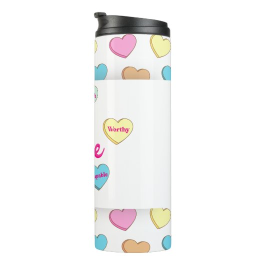 Schattigee leraar Valentijn Thermosbeker (Geroteerd rechts)