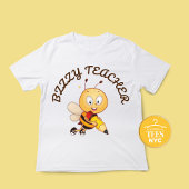 Schattigee lerarengift Busy Bee Tri-Blend Shirt